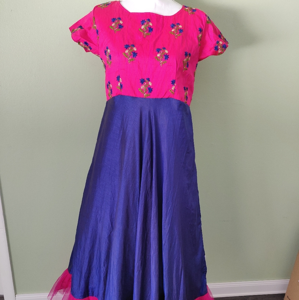Brand new customized long frock ,dress
